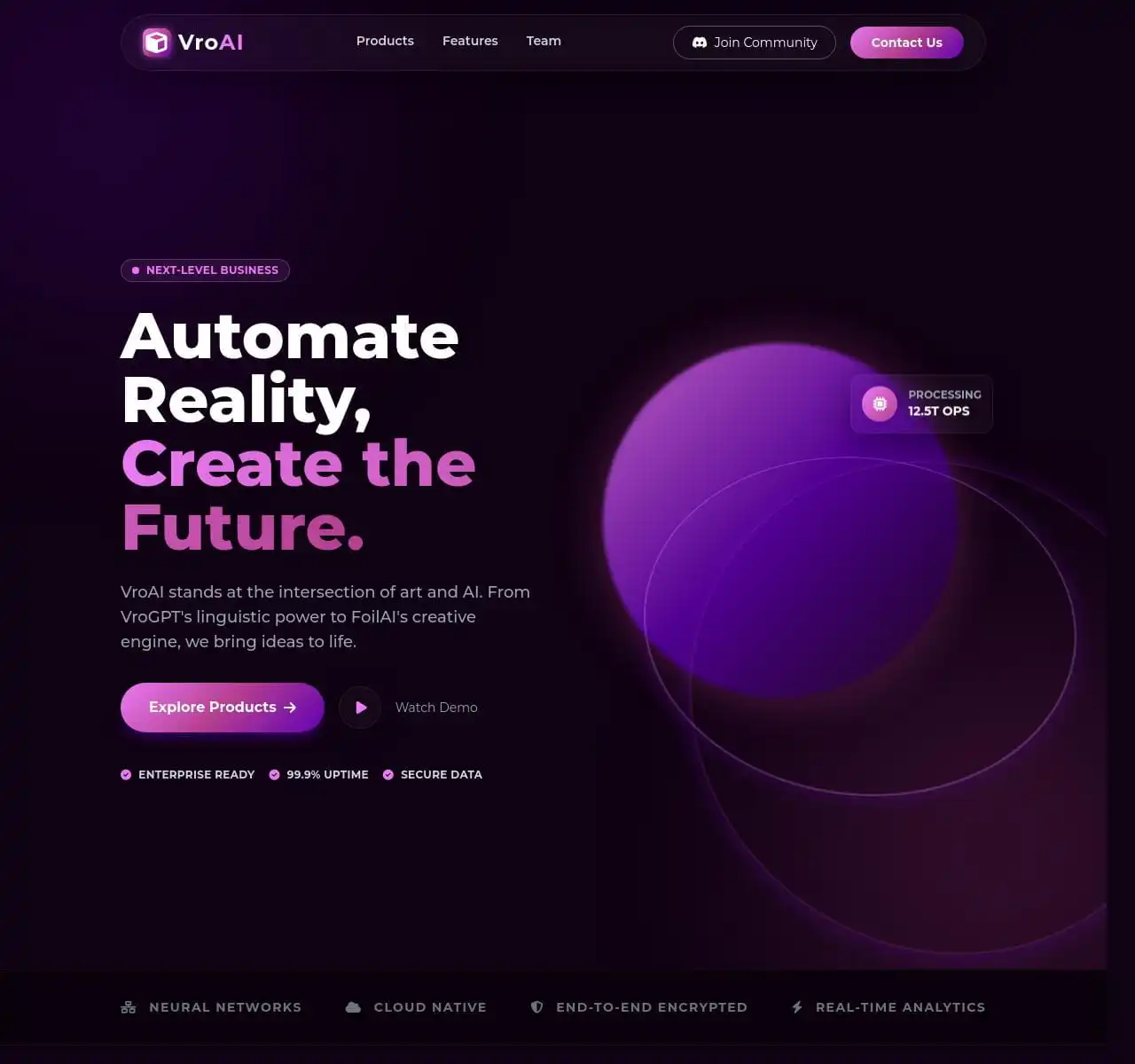 Vro AI Solution